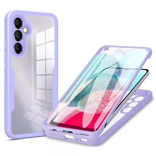 Husa pentru Samsung Galaxy A14 A145 / A14 5G A146, Techsuit, ColorVerse 360, Mov