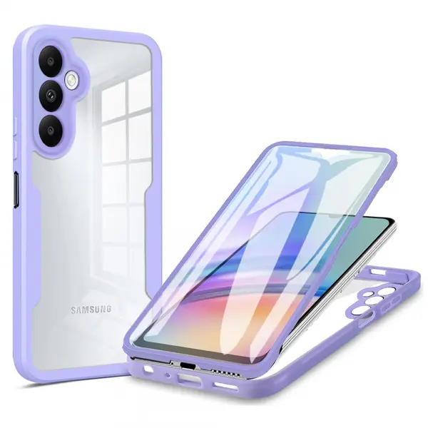 Husa pentru Samsung Galaxy A15 5G A156 / A15 A155, Techsuit, ColorVerse 360, Mov