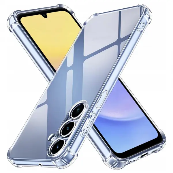 Husa pentru Samsung Galaxy A15 5G A156 / A15 A155, Techsuit, Shockproof Clear, Transparenta