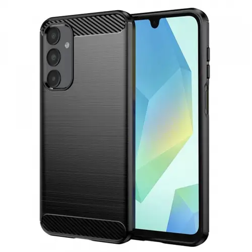Husa pentru Samsung Galaxy A16 5G A166 / A16 4G A165, Techsuit, Carbon, Neagra