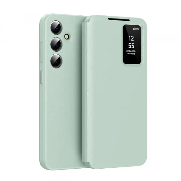 Husa pentru Samsung Galaxy A17 4G / A17 5G / A26 A266, Techsuit, SmartView, Verde