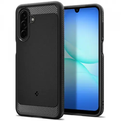 Husa pentru Samsung Galaxy A17 4G / A17 5G, Spigen, Rugged Armor, Neagra