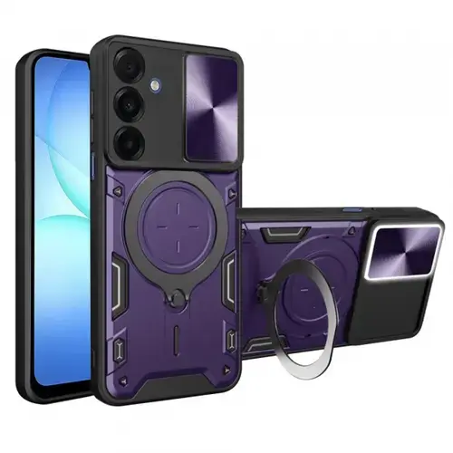 Husa pentru Samsung Galaxy A17 5G, Techsuit, CamGuard Pro, Mov