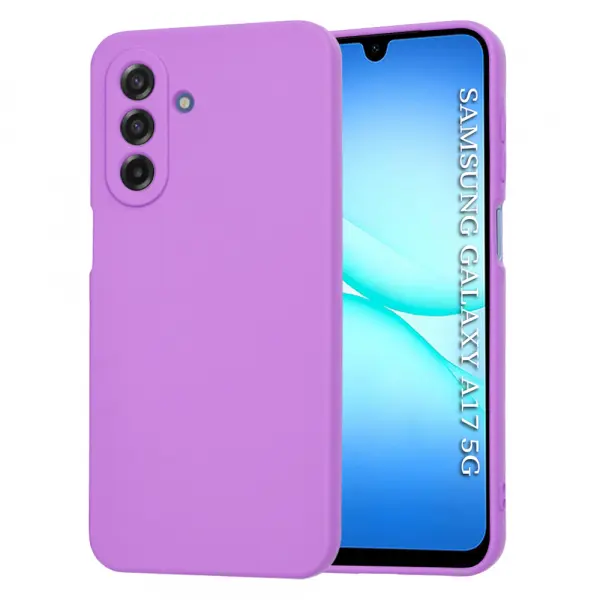 Husa pentru Samsung Galaxy A17 5G, Techsuit, SoftFlex, Mov