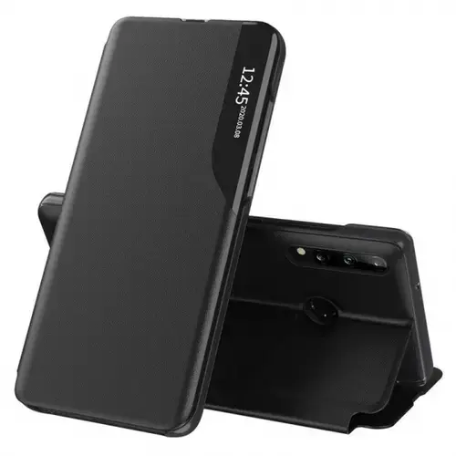 Husa pentru Samsung Galaxy A20s A207, Techsuit, eFold, Neagra