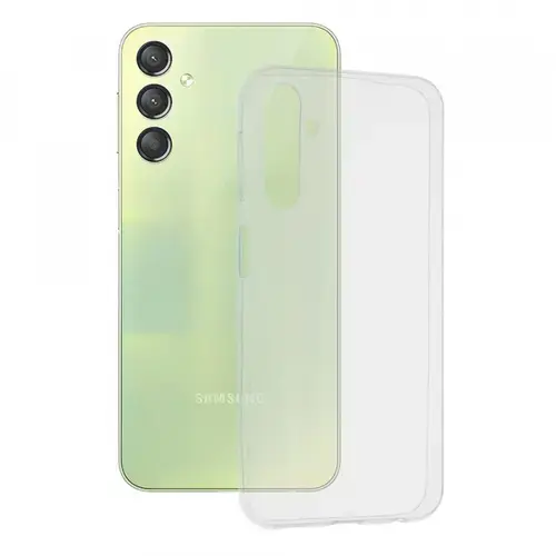 Husa pentru Samsung Galaxy A24 4G A245, Techsuit, Clear, Transparent