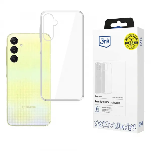 Husa pentru Samsung Galaxy A26 A266, 3MK, Clear, Transparenta