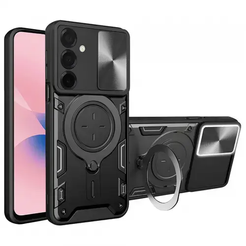 Husa pentru Samsung Galaxy A27 5G, Techsuit, CamGuard Pro, Neagra