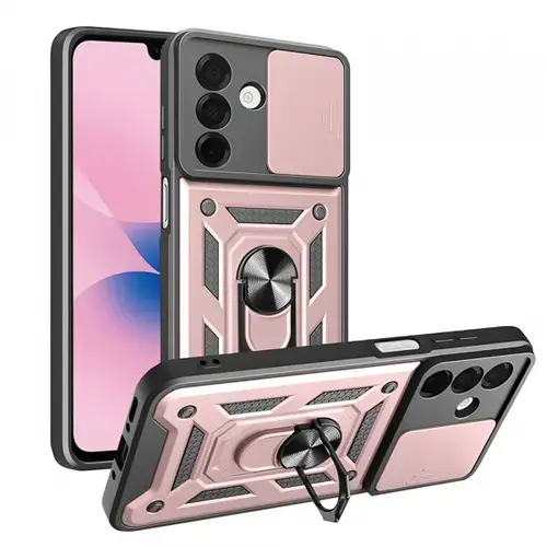 Husa pentru Samsung Galaxy A27 5G, Techsuit, CamShield, Roz Aurie