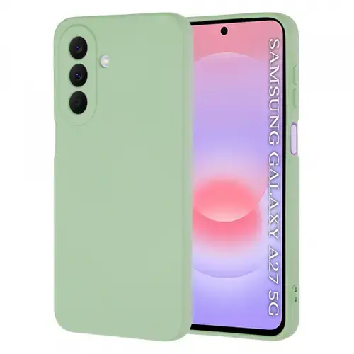 Husa pentru Samsung Galaxy A27 5G, Techsuit, SoftFlex, Verde Deschis