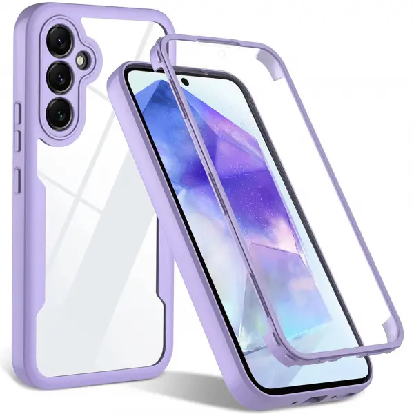 Husa pentru Samsung Galaxy A35 5G A356, Techsuit, ColorVerse 360, Mov