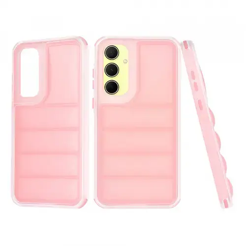 Husa pentru Samsung Galaxy A35 5G A356, Techsuit, Wave Shield, Roz