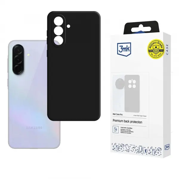 Husa pentru Samsung Galaxy A36 A366, 3MK, Pro, Neagra Mata