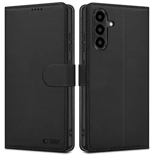 Husa pentru Samsung Galaxy A37 5G / A56 A566 / A36 A366, Tech-Protect, Wallet, Neagra