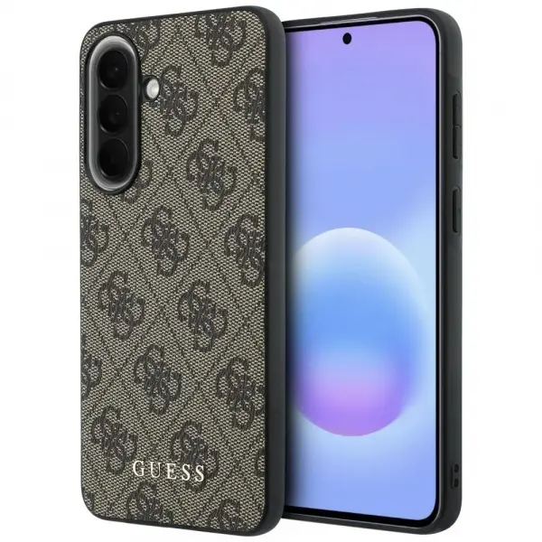 Husa pentru Samsung Galaxy A37 5G, Guess, 4G Classic, Maro