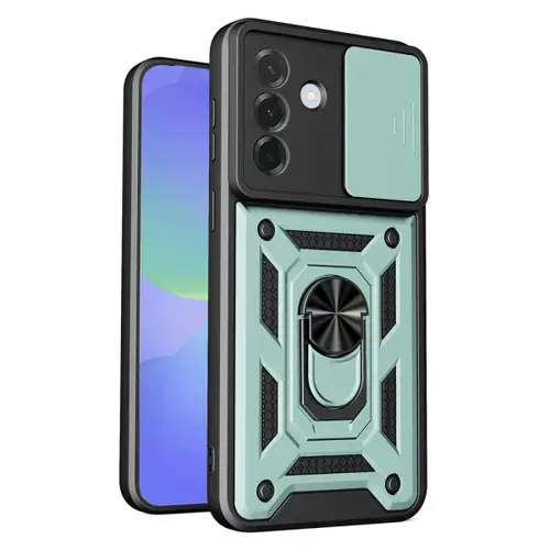 Husa pentru Samsung Galaxy A37 5G, Techsuit, CamShield, Verde