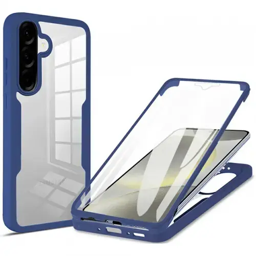 Husa pentru Samsung Galaxy A37 5G, Techsuit, ColorVerse 360, Albastra
