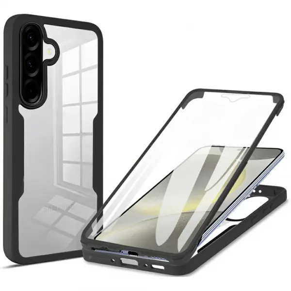 Husa pentru Samsung Galaxy A37 5G, Techsuit, ColorVerse 360, Neagra