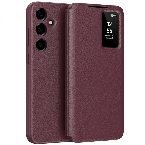 Husa pentru Samsung Galaxy A37 5G, Techsuit, SmartView, Rosie
