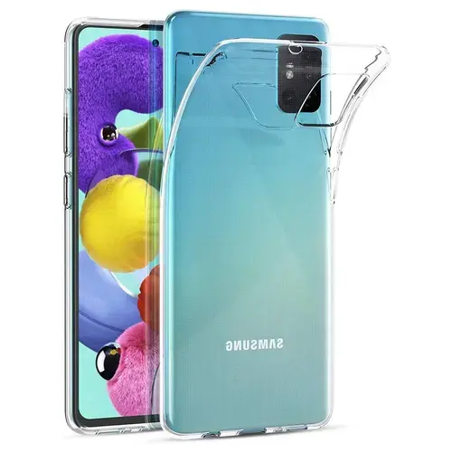 Husa pentru Samsung Galaxy A51 A515, OEM, Slim, Transparenta