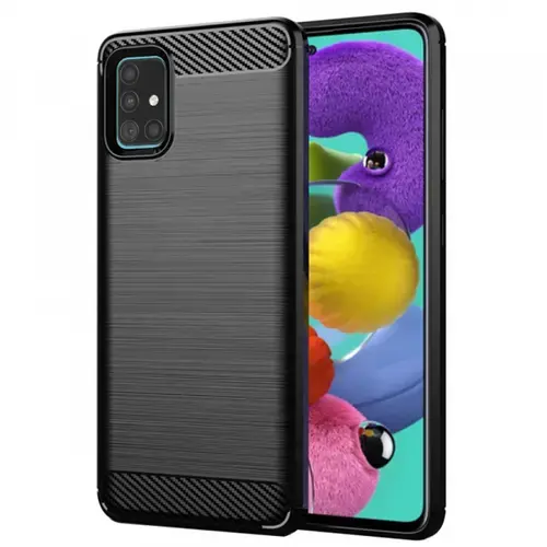 Husa pentru Samsung Galaxy A51 A515, Techsuit Carbon