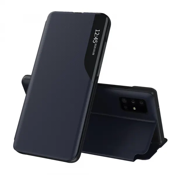 Husa pentru Samsung Galaxy A51 A515, Techsuit, eFold, Albastra Inchis