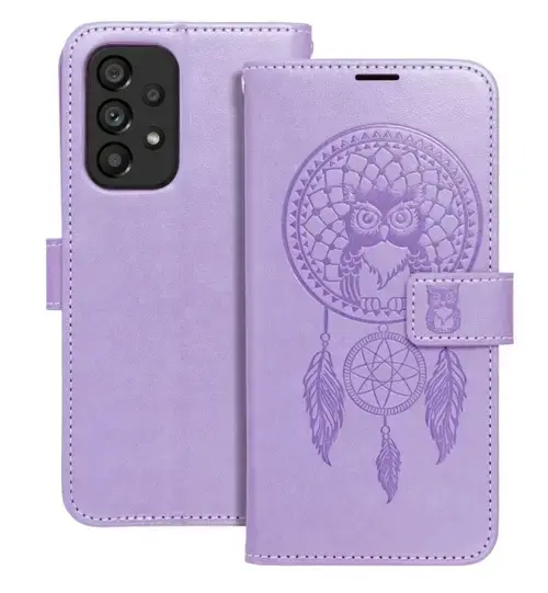 Husa pentru Samsung Galaxy A52s 5G A528 / A52 5G A526 / A52 A525, OEM, MEZZO Dream Catcher, Mov