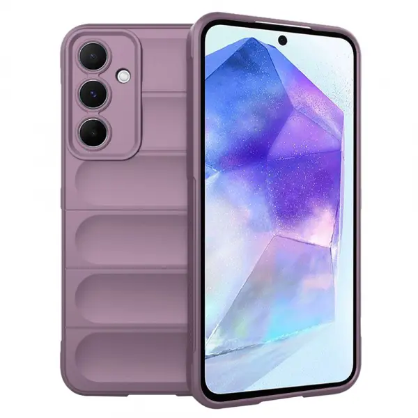 Husa pentru Samsung Galaxy A55 5G A556, Techsuit, Magic Shield, Mov