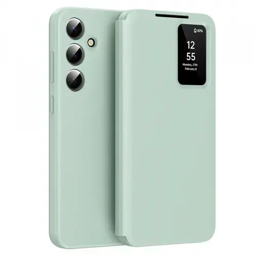 Husa pentru Samsung Galaxy A55 5G A556 Techsuit SmartView (Verde)