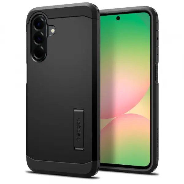 Husa pentru Samsung Galaxy A56 A566, Spigen, Tough Armor, Neagra ACS09294