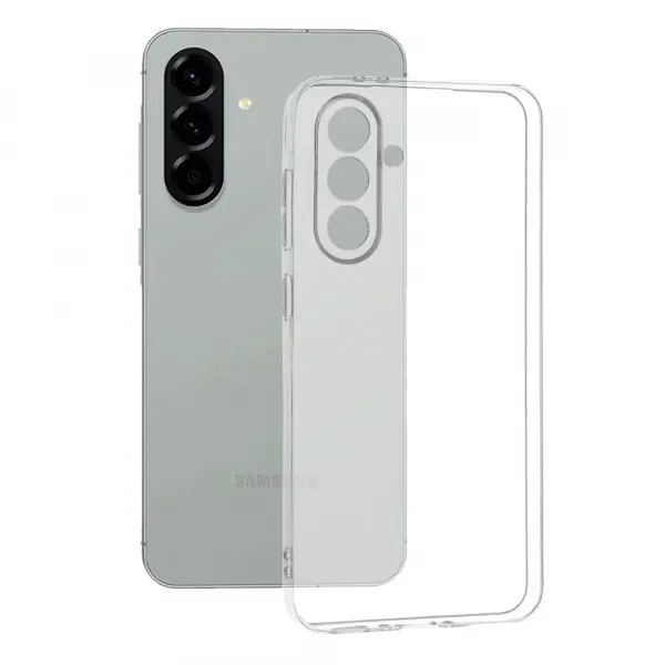 Husa pentru Samsung Galaxy A56 A566, Techsuit, Clear, Transparenta
