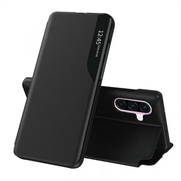 Husa pentru Samsung Galaxy A56 A566, Techsuit, eFold, Neagra