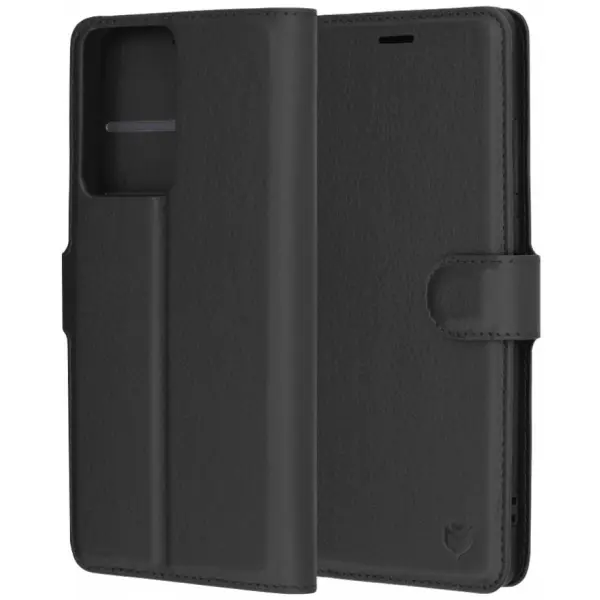 Husa pentru Samsung Galaxy A56 A566, Techsuit, Leather Folio, Neagra