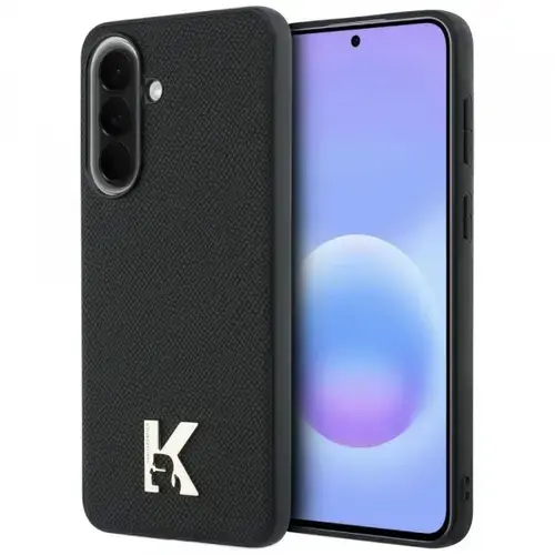 Husa pentru Samsung Galaxy A57 5G, Karl Lagerfeld, Karl Head Logo, Neagra