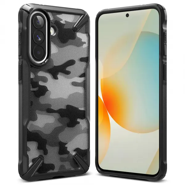 Husa pentru Samsung Galaxy A57 5G, Ringke, Fusion X, Camuflaj
