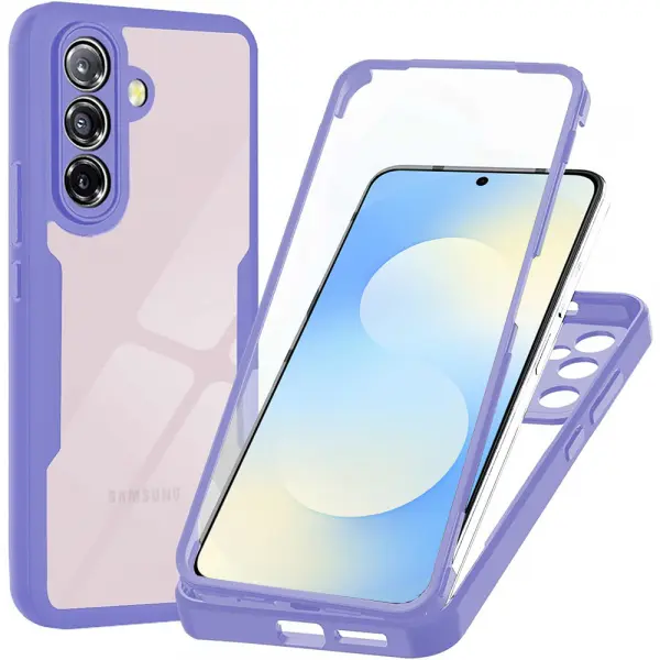 Husa pentru Samsung Galaxy A57 5G, Techsuit, ColorVerse 360, Mov