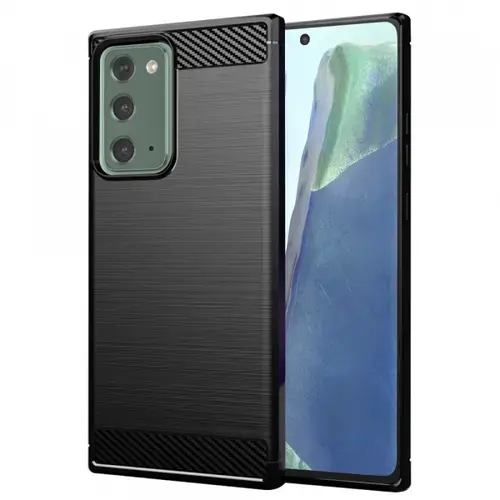 Husa pentru Samsung Galaxy Note 20 5G N981 / Note 20 N980, Techsuit Carbon