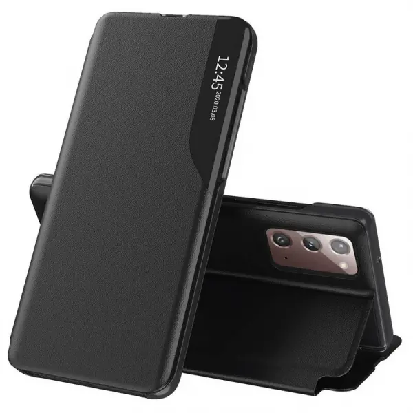 Husa pentru Samsung Galaxy Note 20 5G N981 / Note 20 N980, Techsuit, eFold, Neagra