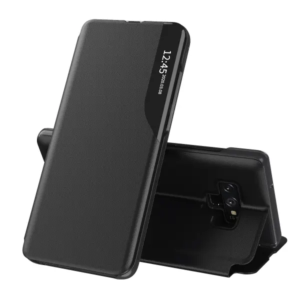 Husa pentru Samsung Galaxy Note 9 N960, Techsuit, eFold, Neagra