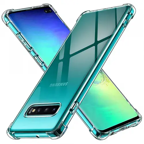 Husa pentru Samsung Galaxy S10+ G975, Techsuit, Shockproof Clear