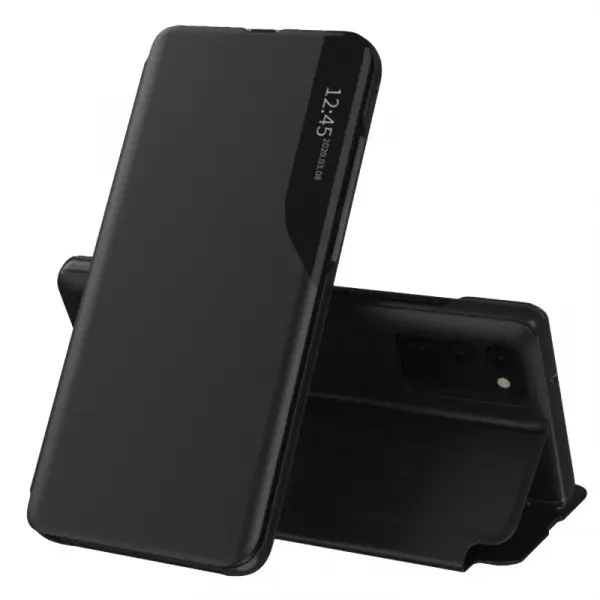 Husa pentru Samsung Galaxy S20 5G G981 / S20 G980, Techsuit, eFold, Neagra