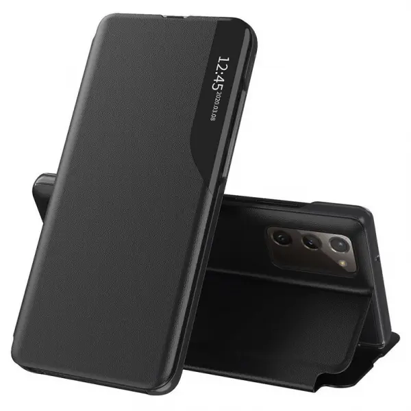 Husa pentru Samsung Galaxy S20 FE 2022 G781 / S20 FE 5G G781 / S20 FE G780, Techsuit, eFold, Neagra