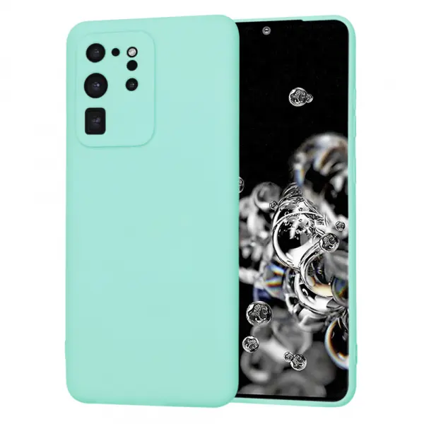 Husa pentru Samsung Galaxy S20 Ultra 5G G988 / S20 Ultra G988, Techsuit, SoftFlex, Turcoaz