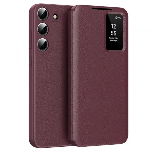 Husa pentru Samsung Galaxy S22 5G S901, Techsuit, SmartView, Visinie