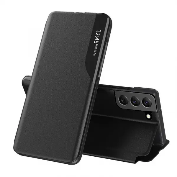 Husa pentru Samsung Galaxy S22+ 5G S906, Techsuit, eFold, Neagra