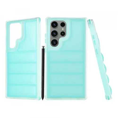 Husa pentru Samsung Galaxy S23 FE S711, Techsuit, Wave Shield, Turcoaz
