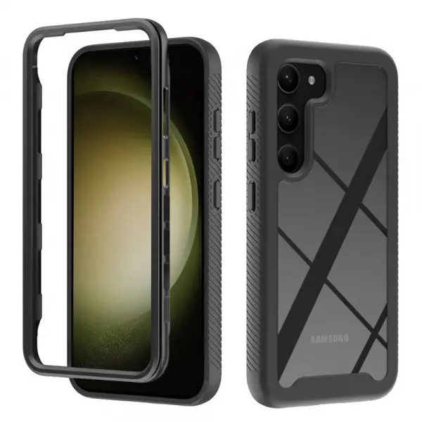 Husa pentru Samsung Galaxy S23+ S916, Techsuit, Defense360 Pro, Neagra