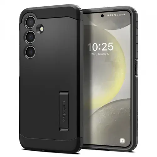 Husa pentru Samsung Galaxy S24 S921, Spigen, Tough Armor, Neagra