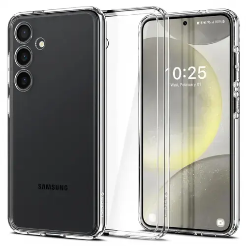 Husa pentru Samsung Galaxy S24 S921, Spigen, Ultra Hybrid (Transparent)