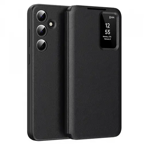 Husa pentru Samsung Galaxy S24 S921 Techsuit SmartView (Negru)
